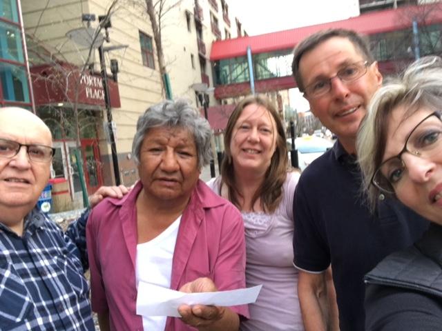 Street Ministry in downtown Winnipeg