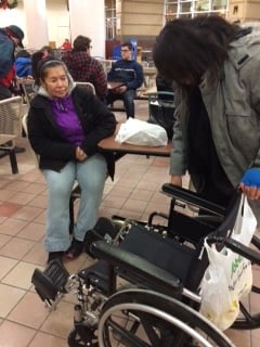 goodbye wheelchair after prayer in jesus name